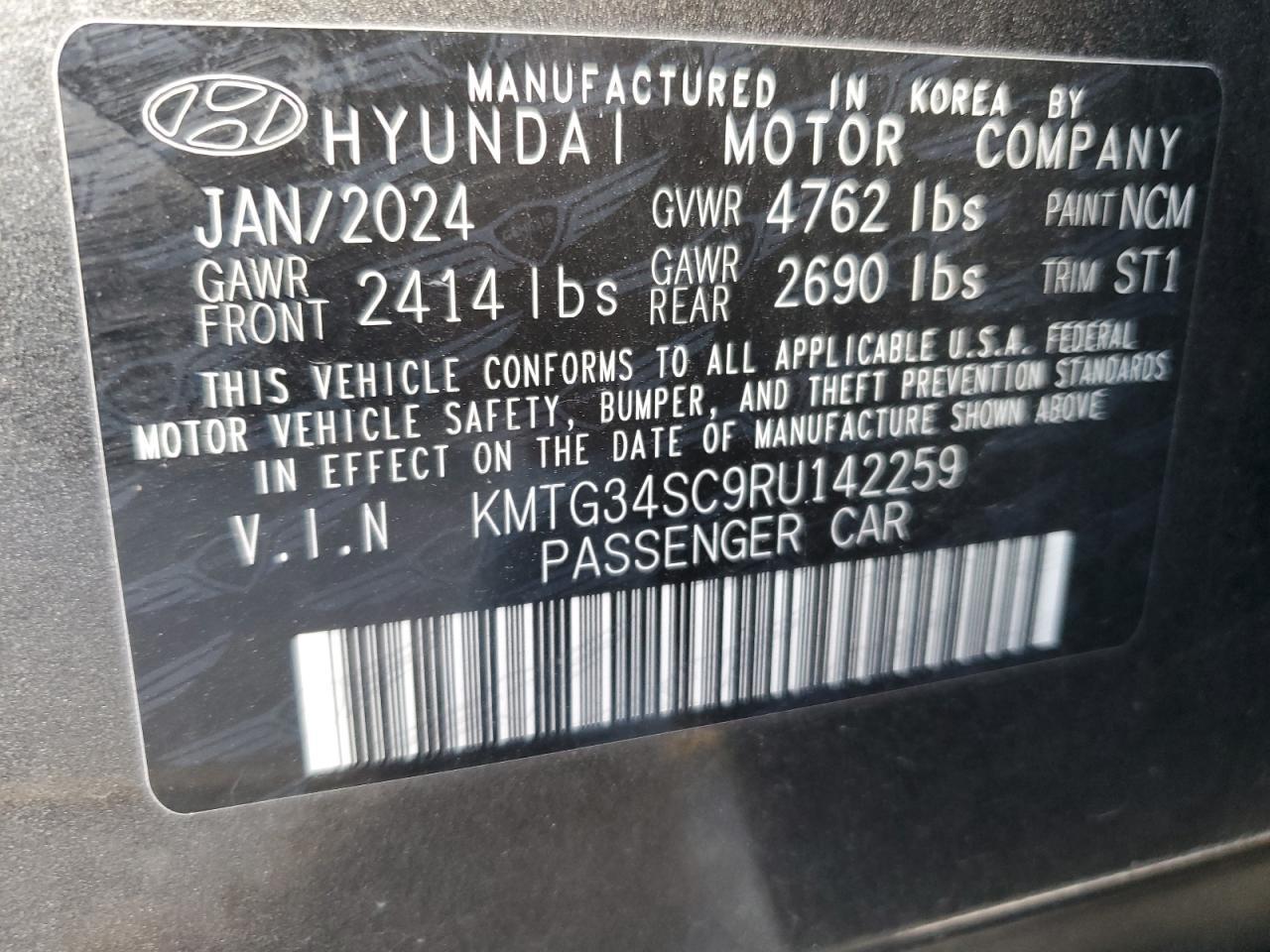 2024 GENESIS G70