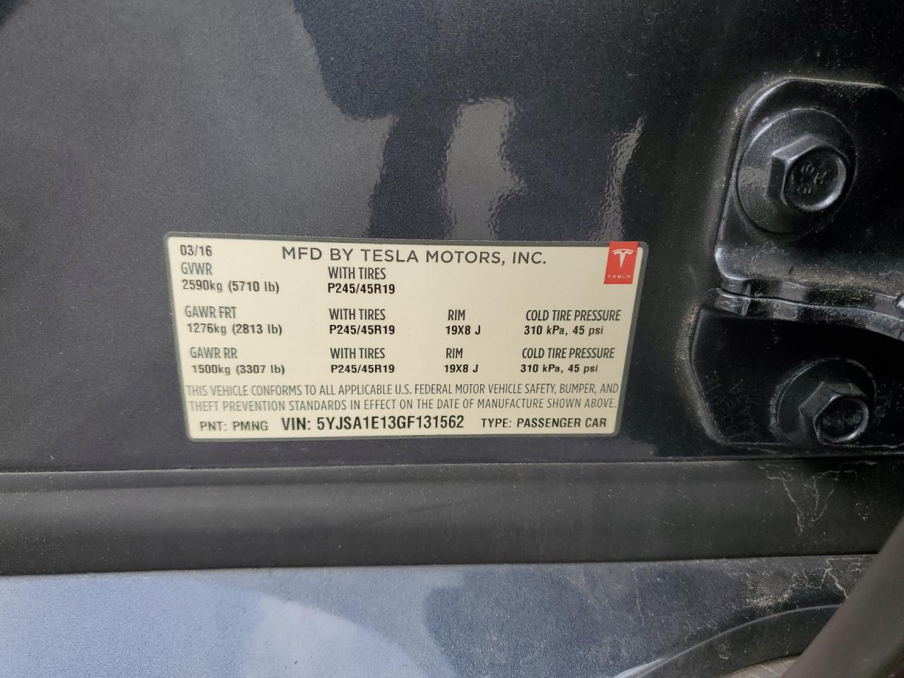 2022 TESLA MODEL S