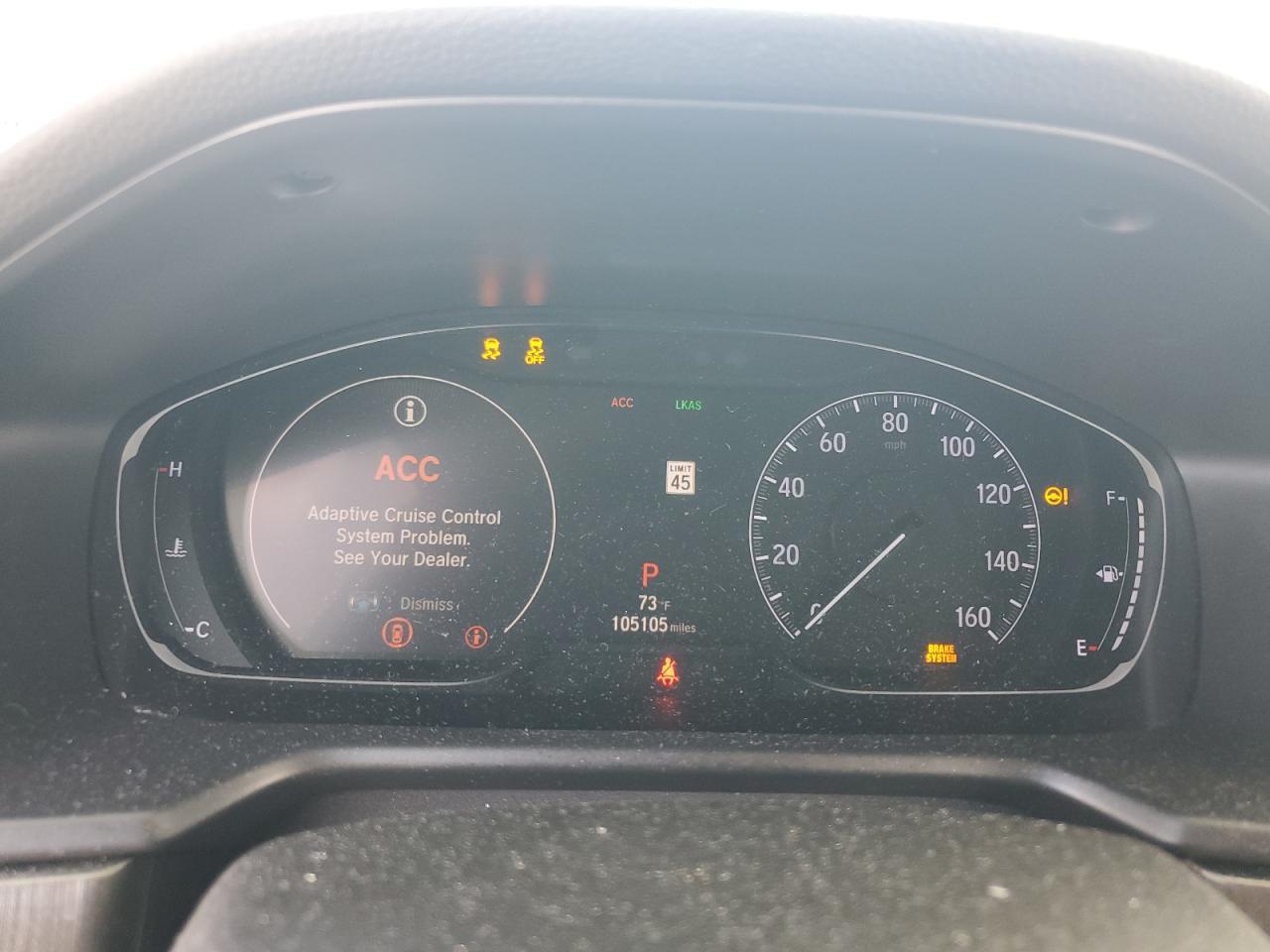 2019 HONDA ACCORD
