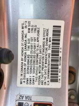 2014 HONDA CR-V