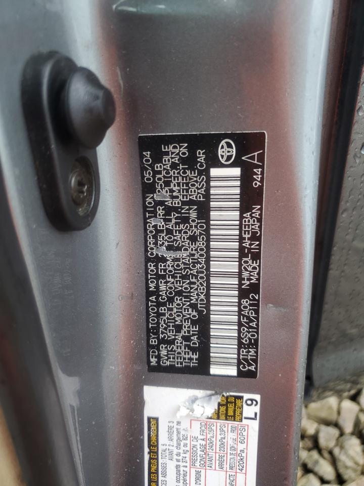 2004 TOYOTA PRIUS