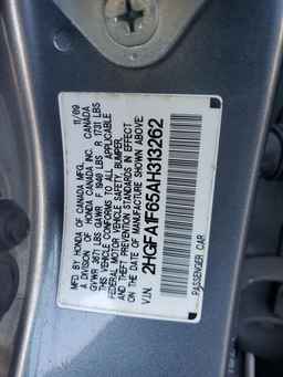 2010 HONDA CIVIC