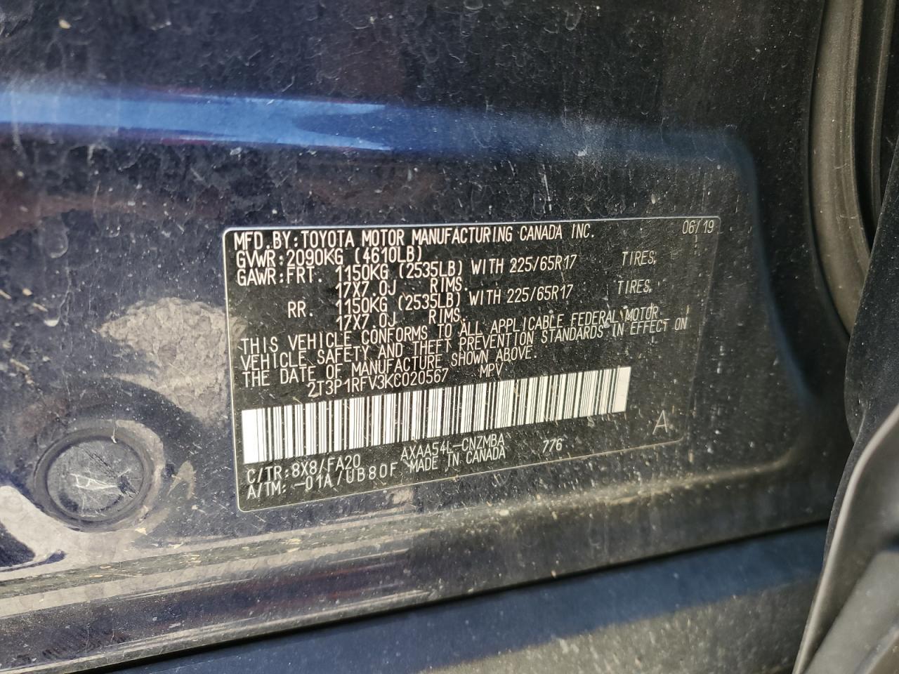 2019 TOYOTA RAV4
