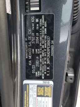 2023 KIA FORTE