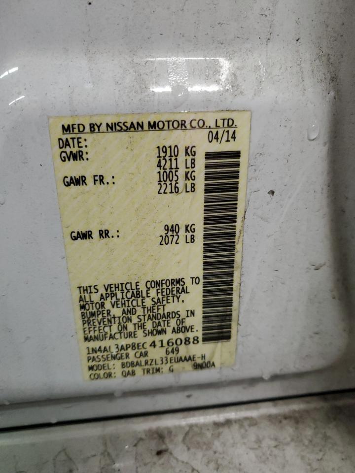 2014 NISSAN ALTIMA