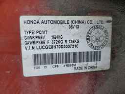 2013 HONDA FIT