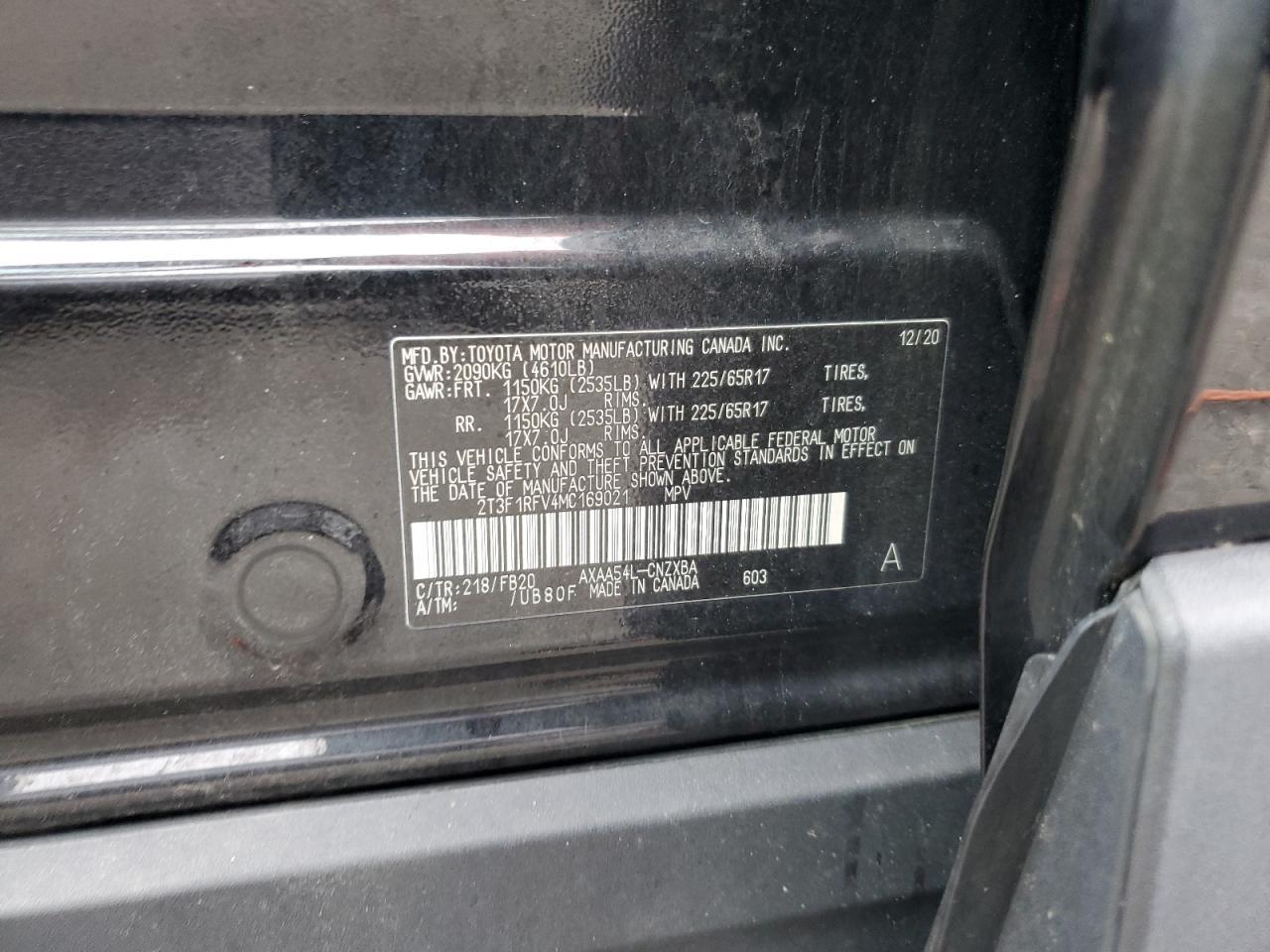 2021 TOYOTA RAV4