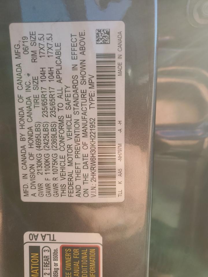 2019 HONDA CR-V