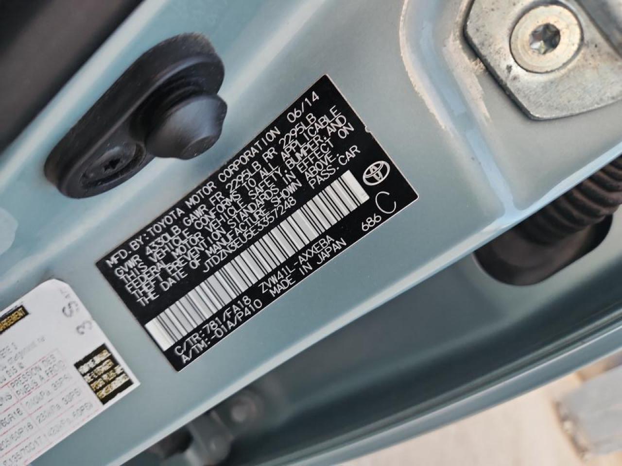 2014 TOYOTA PRIUS V