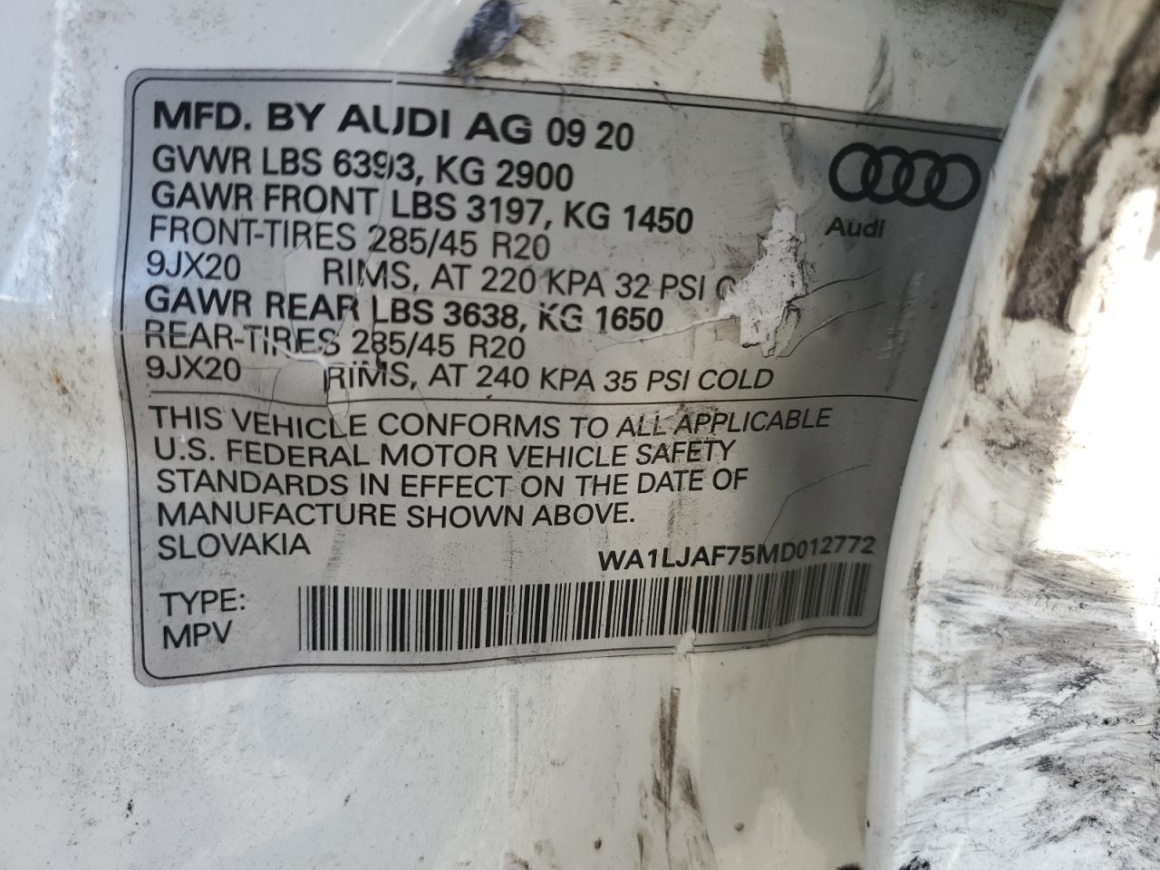2021 AUDI Q7
