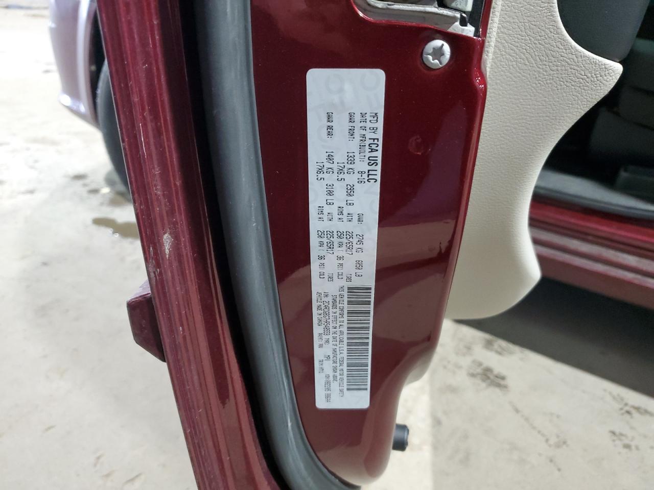 2017 DODGE GRAND CARAVAN