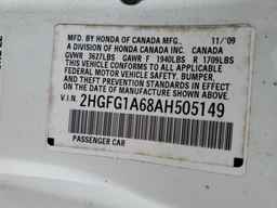 2010 HONDA CIVIC