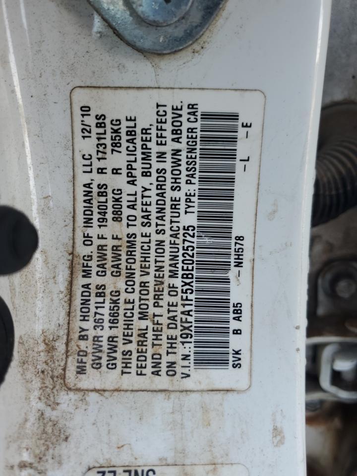 2011 HONDA CIVIC