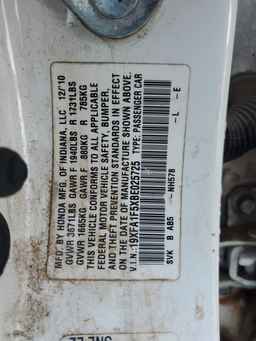 2011 HONDA CIVIC