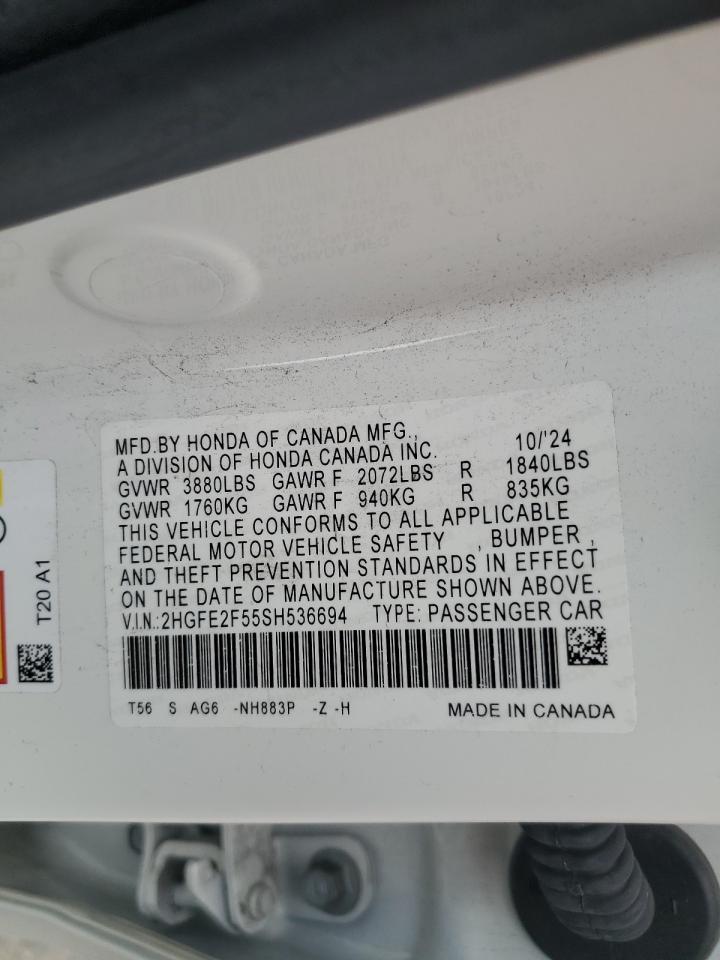 2025 HONDA CIVIC