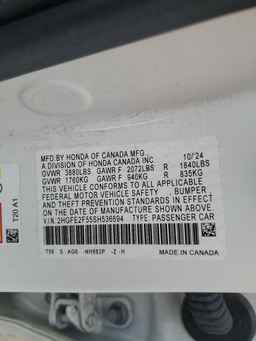 2025 HONDA CIVIC