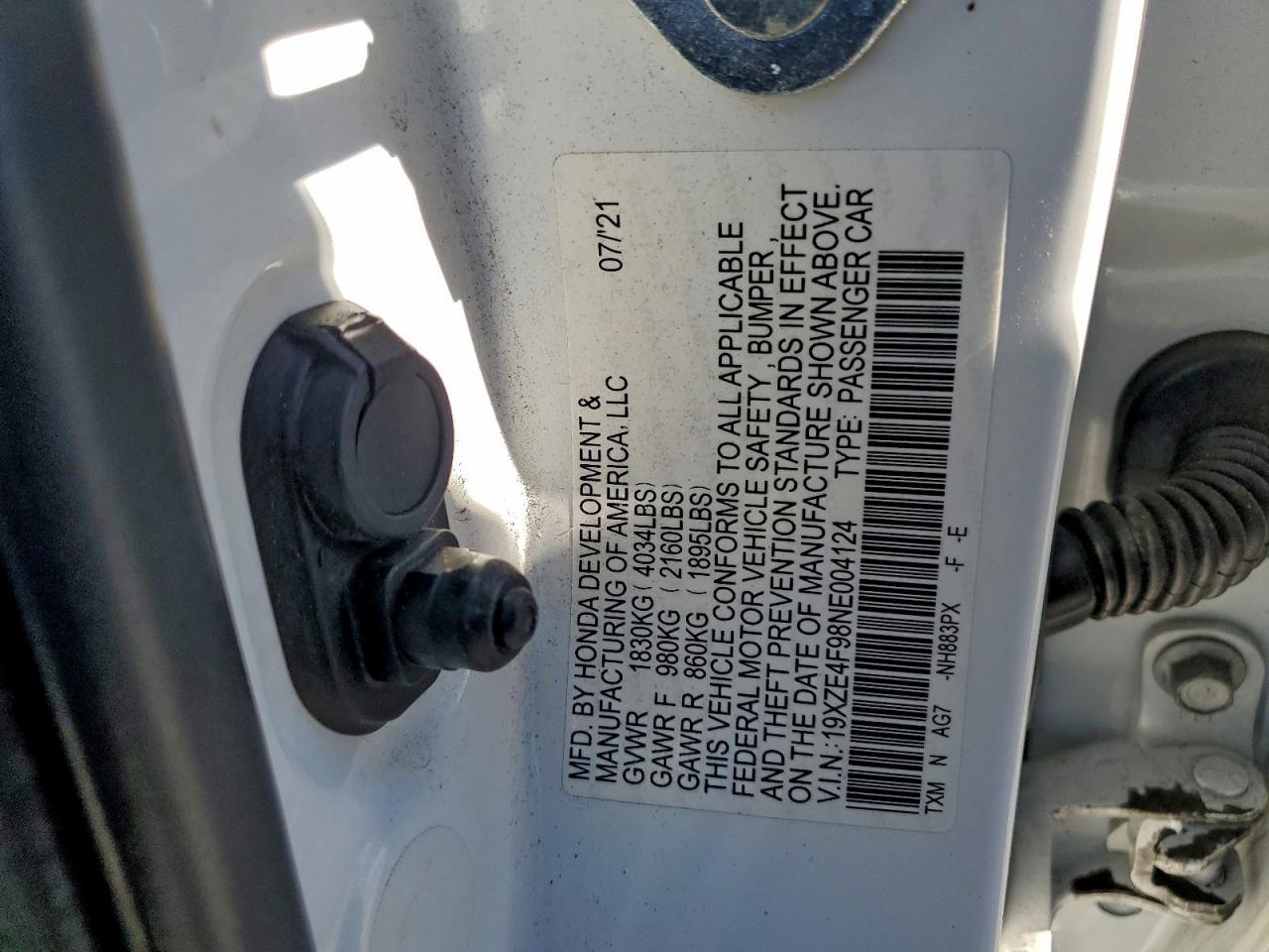 2022 HONDA Insight