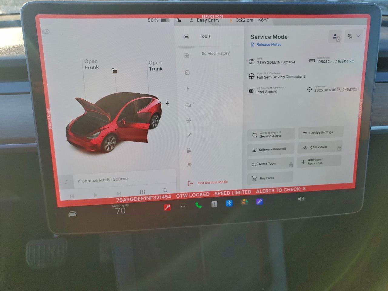 2022 TESLA MODEL Y