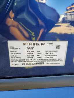 2021 TESLA MODEL S