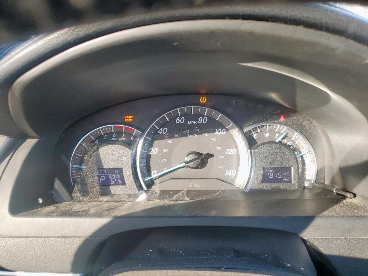 2012 TOYOTA CAMRY