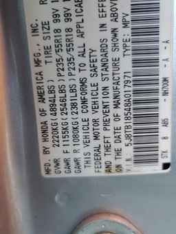 2008 ACURA RDX