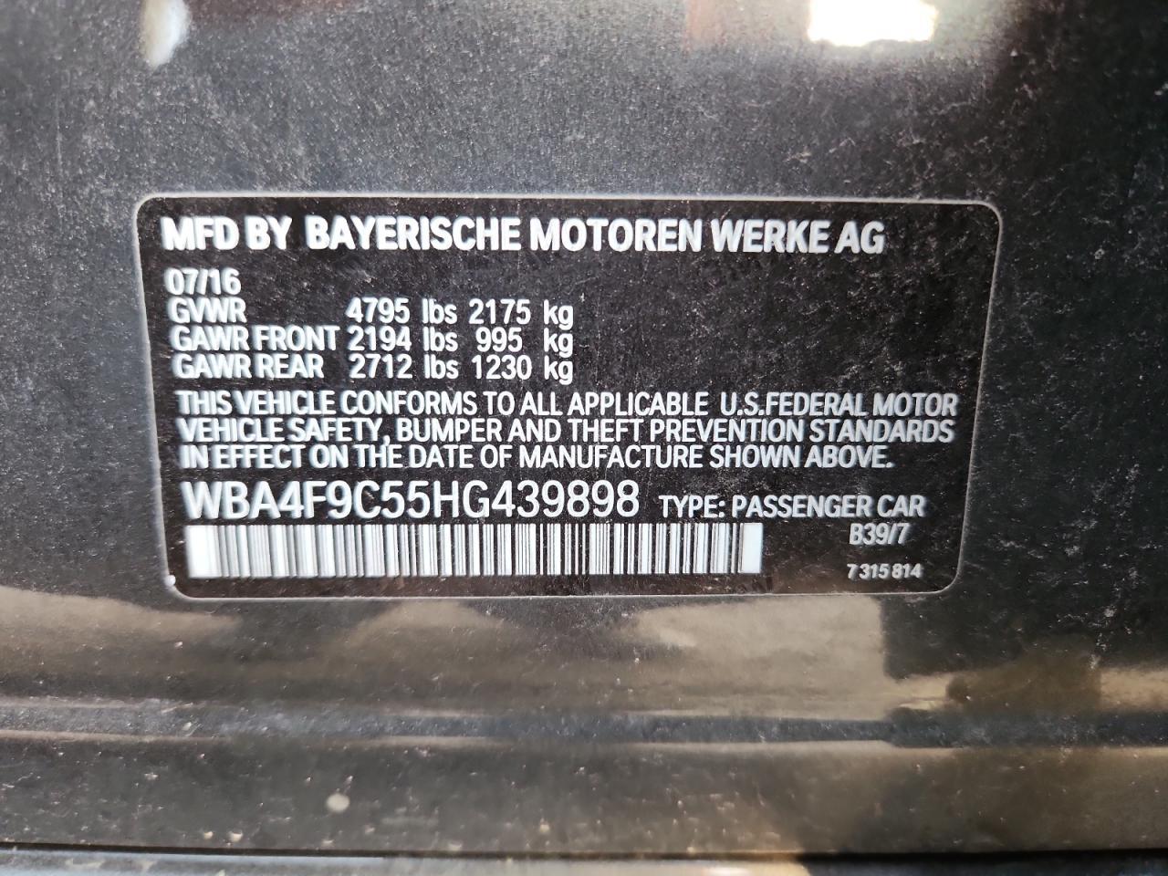 2017 BMW 4 Series