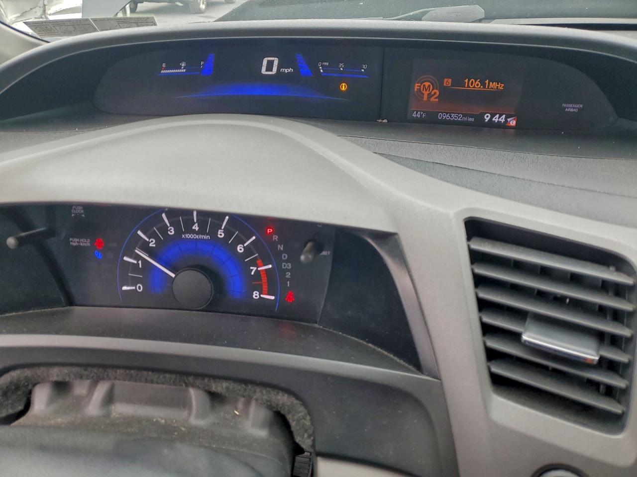 2012 HONDA CIVIC