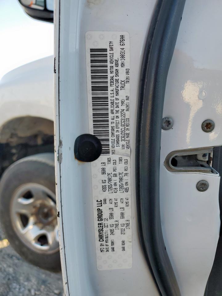 2012 DODGE Ram 2500