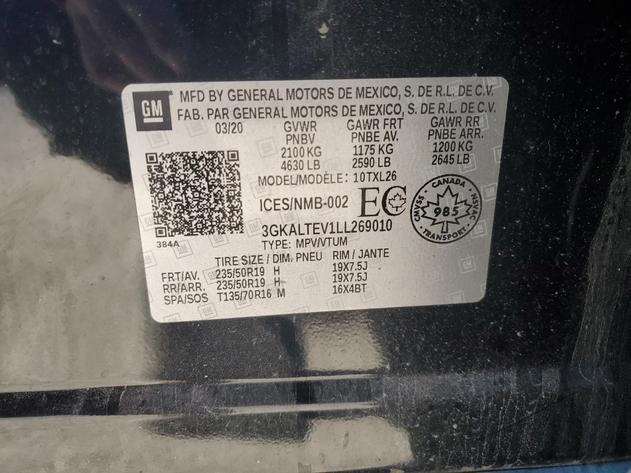 2020 GMC Terrain