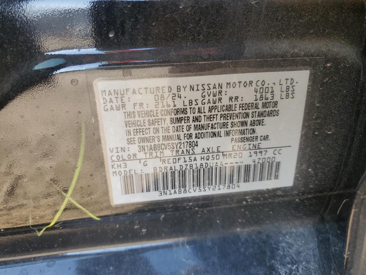 2025 NISSAN SENTRA