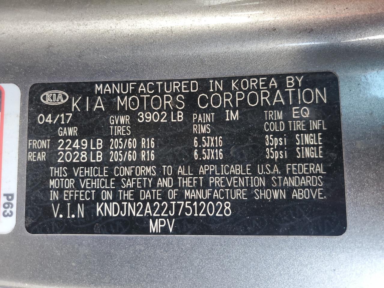 2018 KIA SOUL