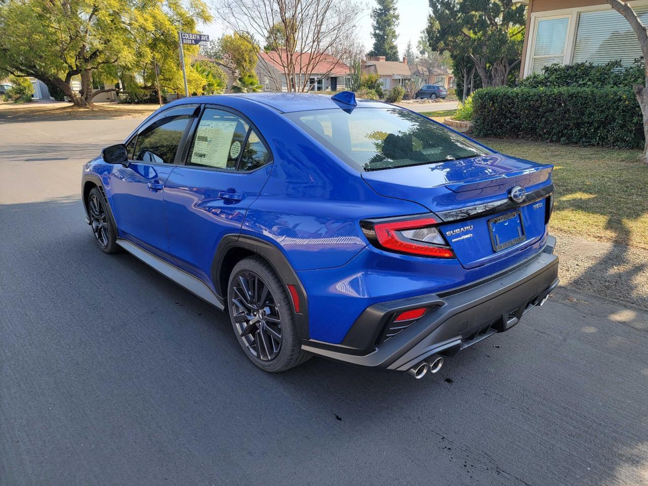 2023 SUBARU WRX