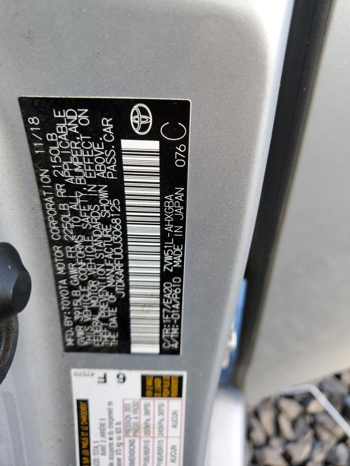 2018 TOYOTA PRIUS