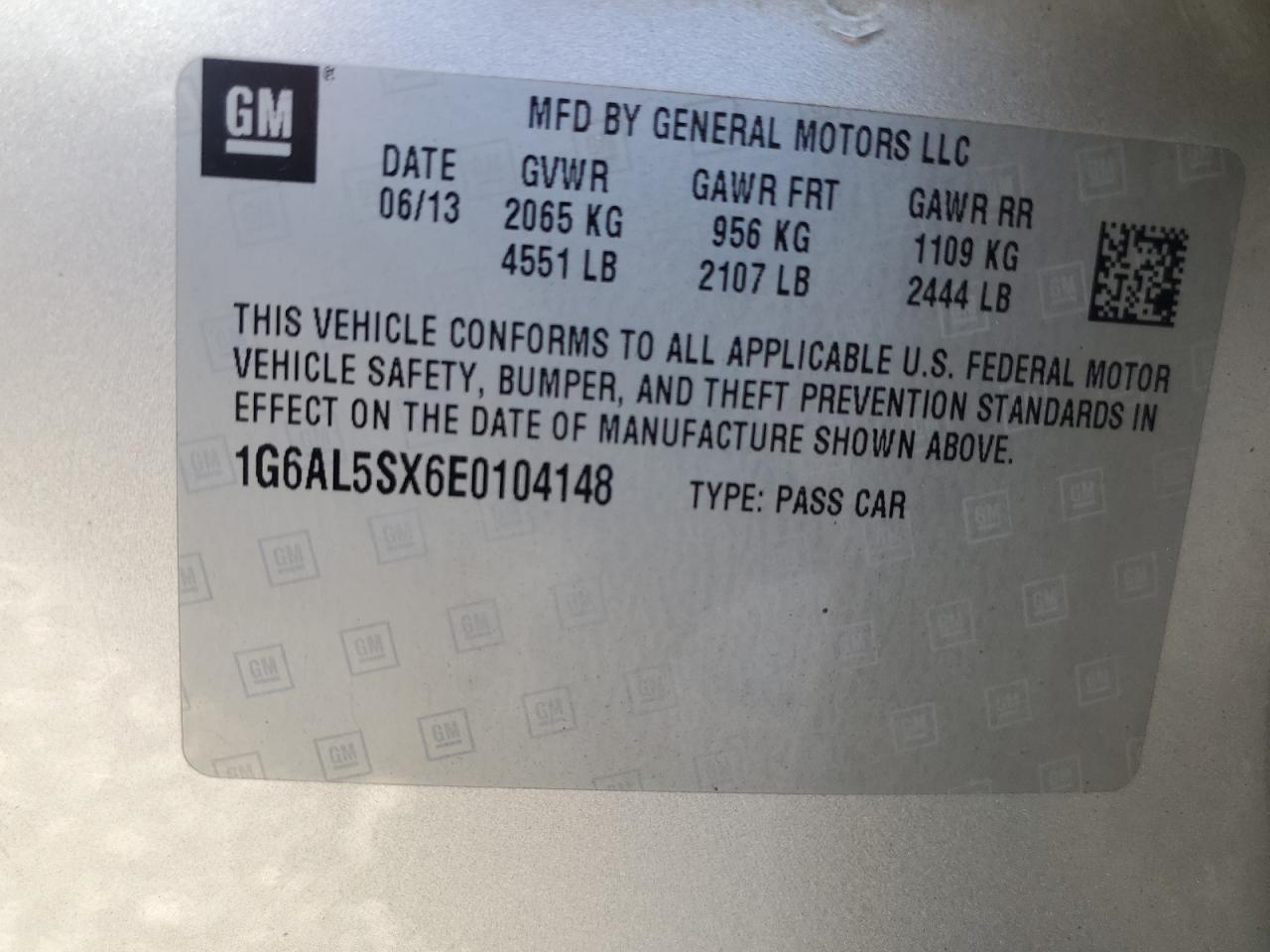 2014 CADILLAC ATS