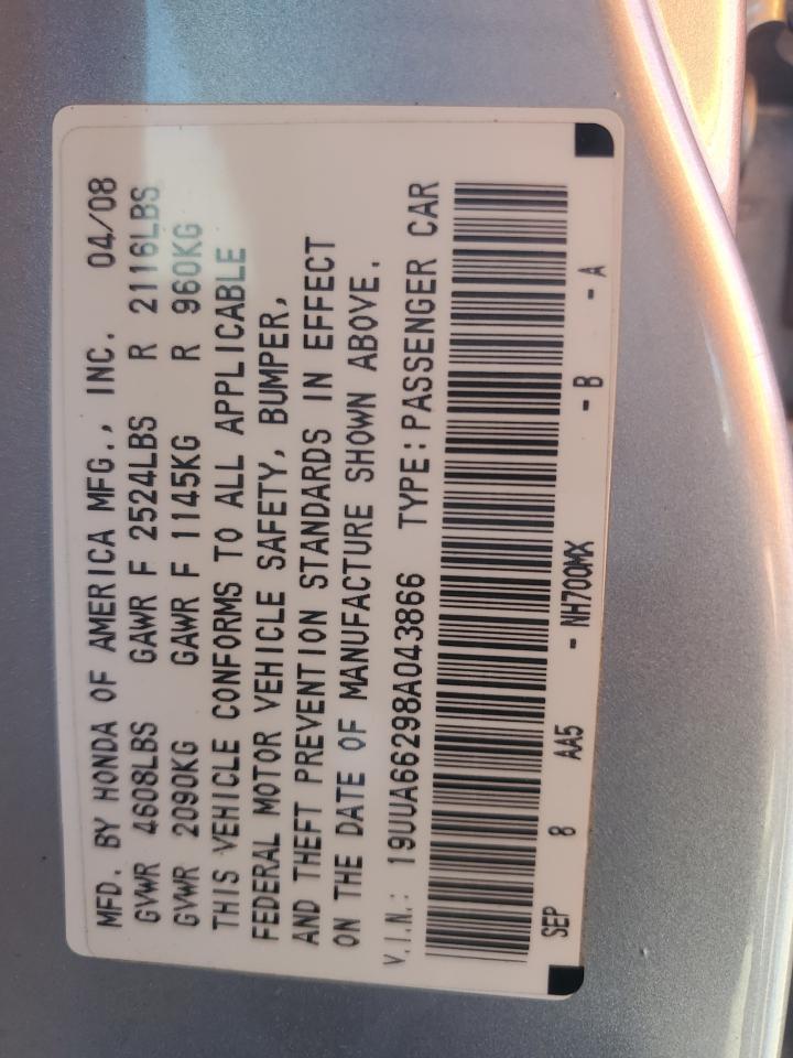 2008 ACURA TL