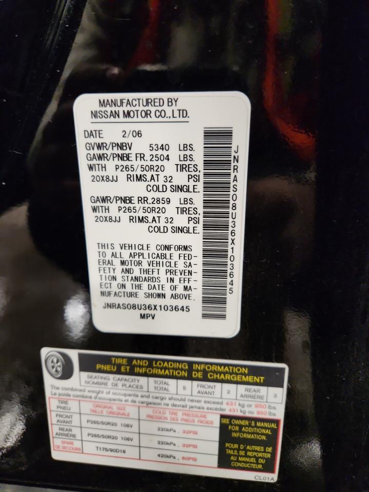 2006 INFINITI FX35