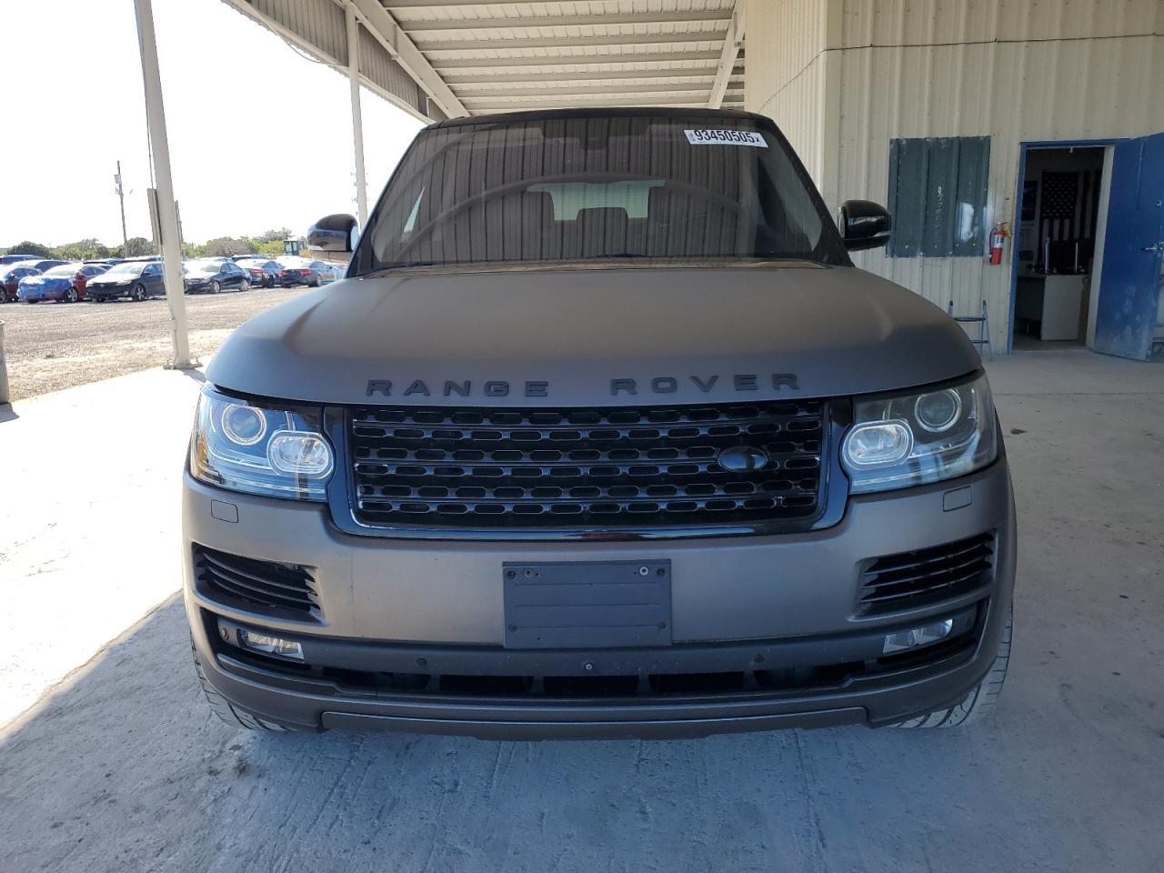 2016 LAND ROVER RANGE ROVER