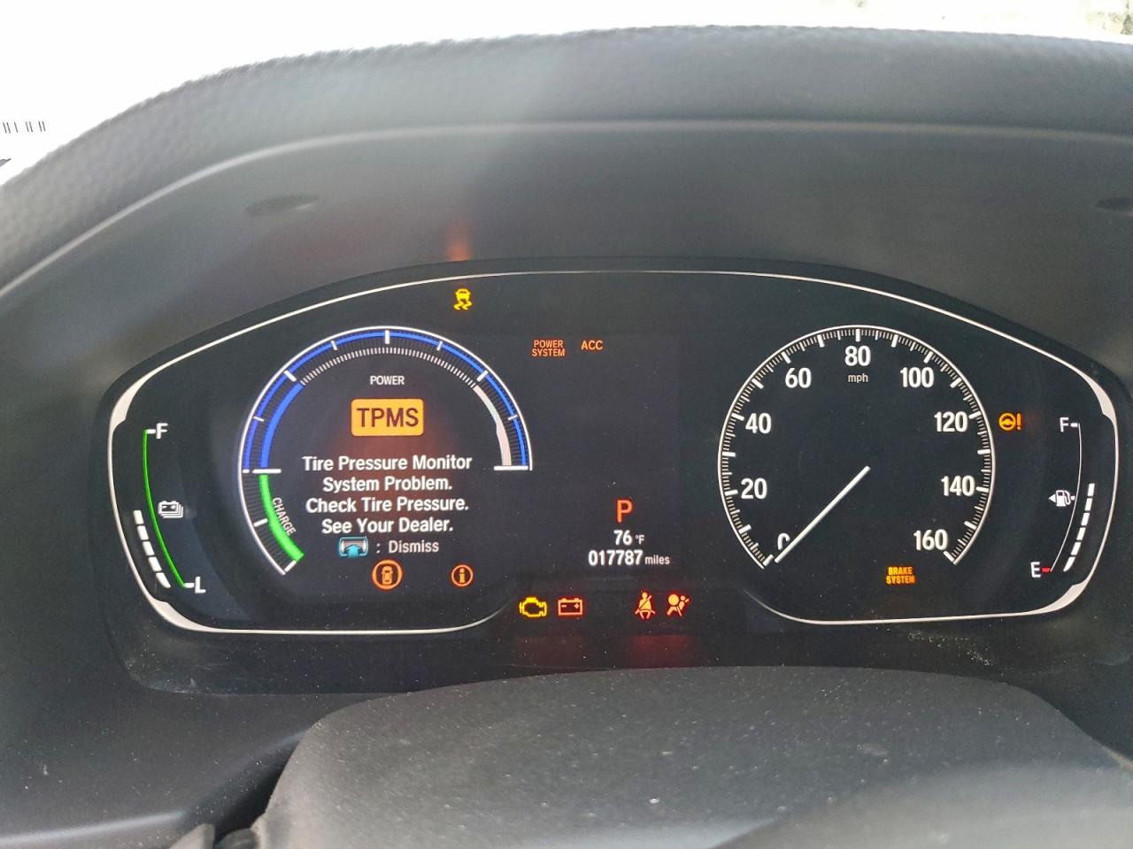 2019 HONDA ACCORD