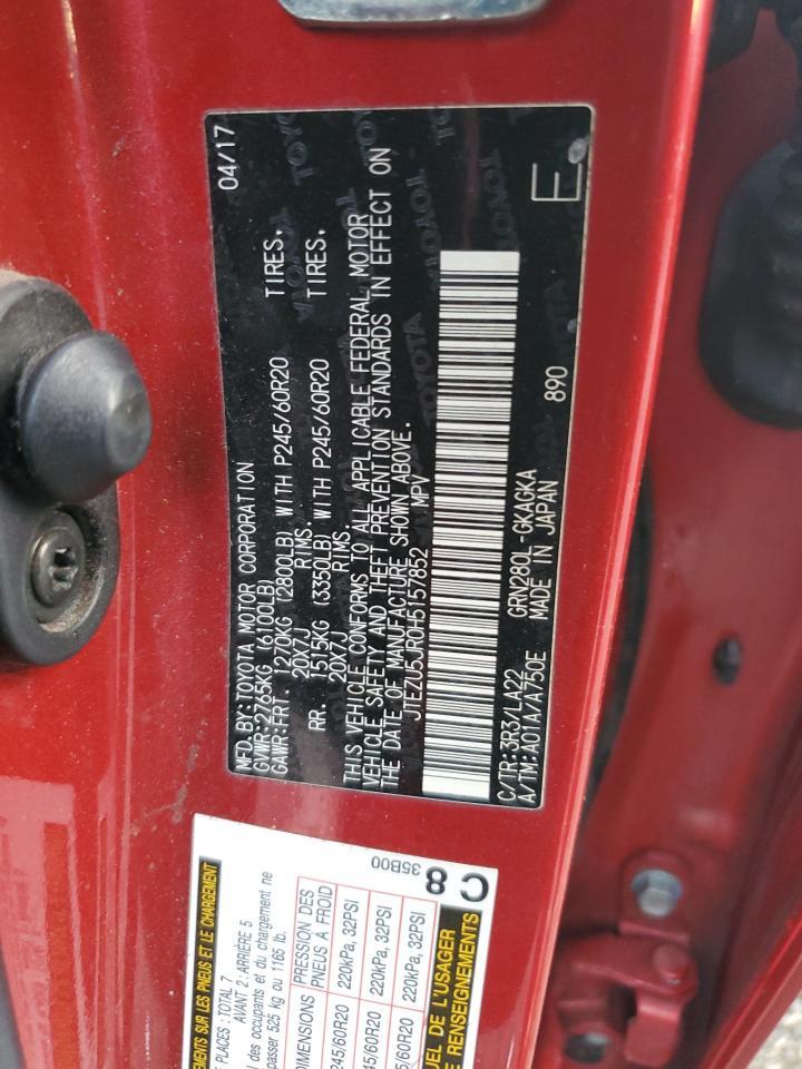 2017 TOYOTA 4Runner