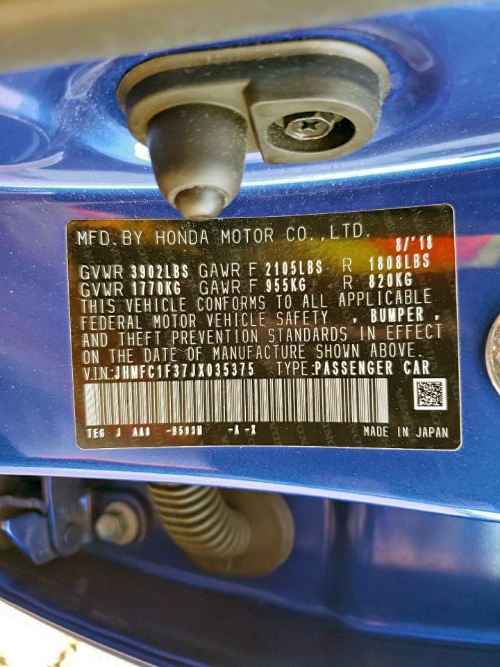 2018 HONDA CIVIC