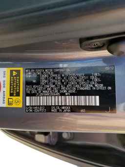2012 LEXUS RX 450H