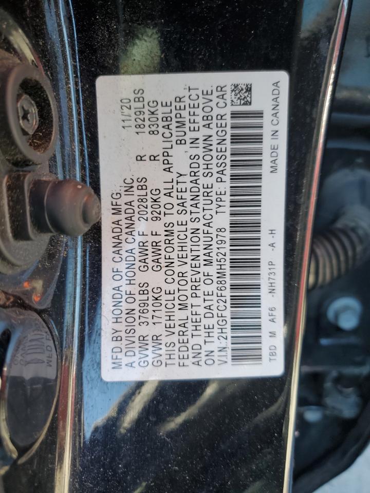 2021 HONDA CIVIC