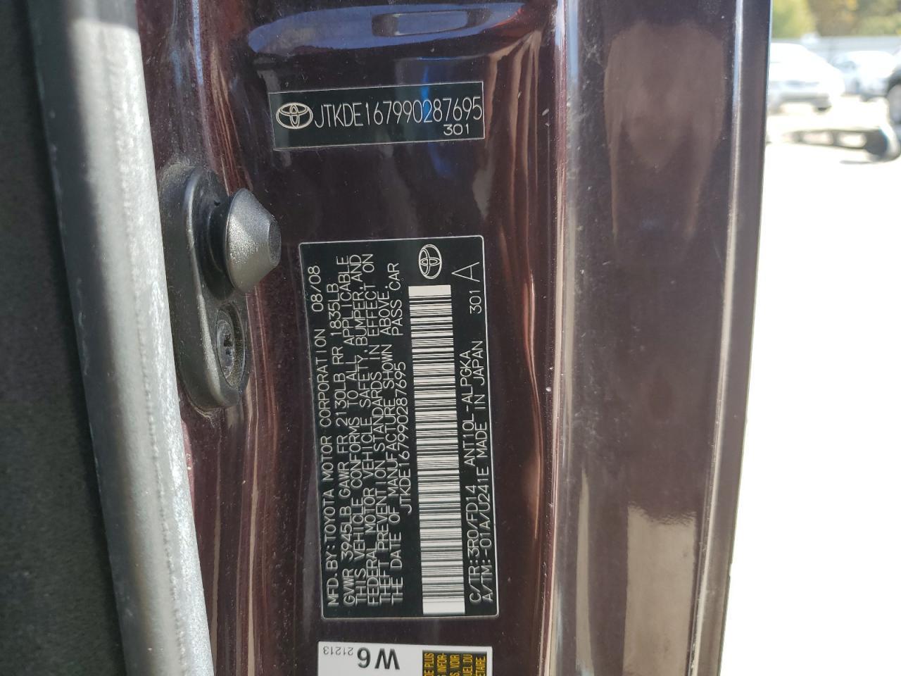 2009 TOYOTA SCION