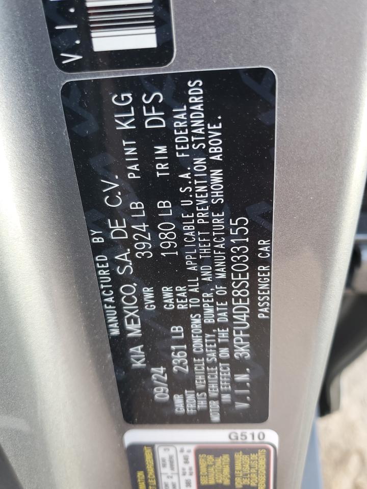 2025 KIA K4