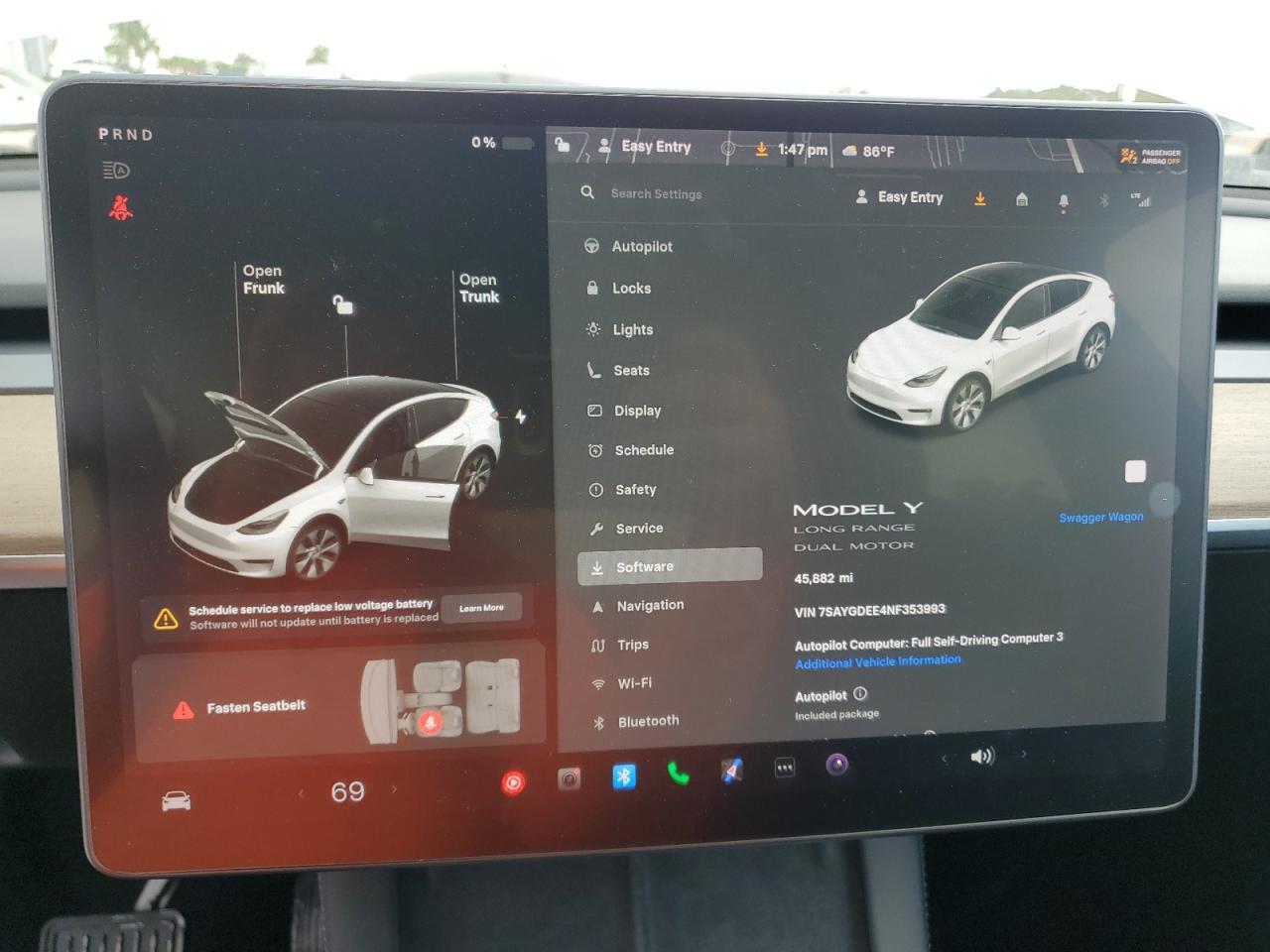 2022 TESLA MODEL Y