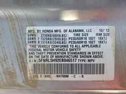 2014 HONDA ODYSSEY