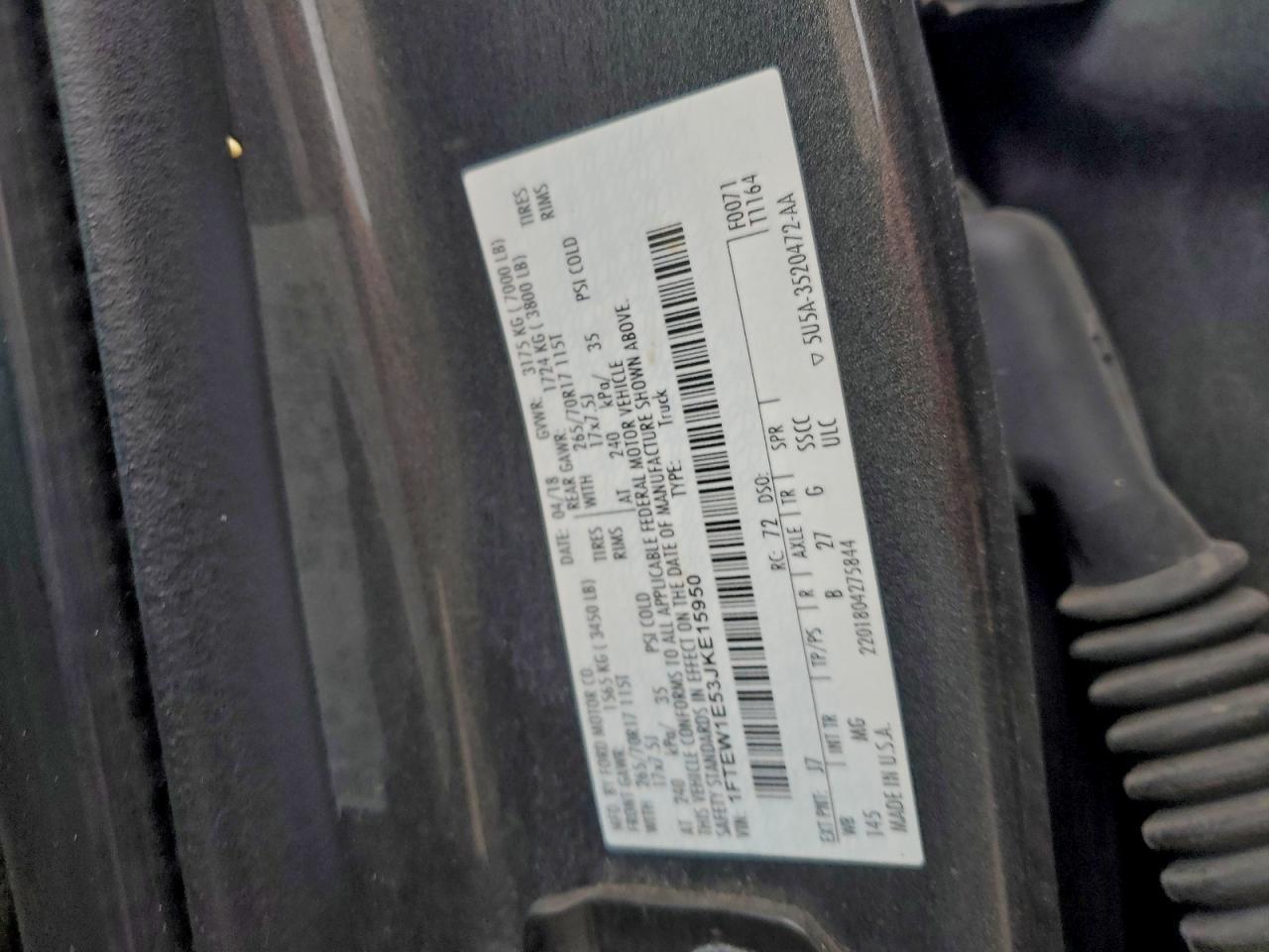 2018 FORD F-150