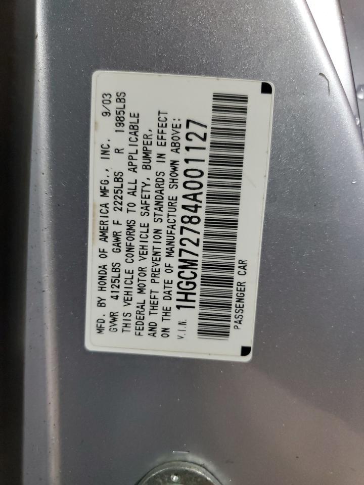 2004 HONDA ACCORD