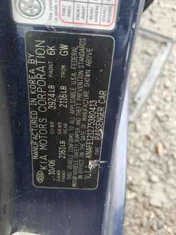 2007 KIA Spectra
