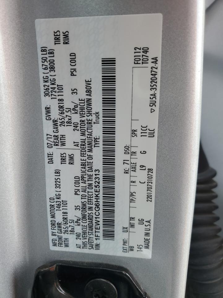 2017 FORD F-150